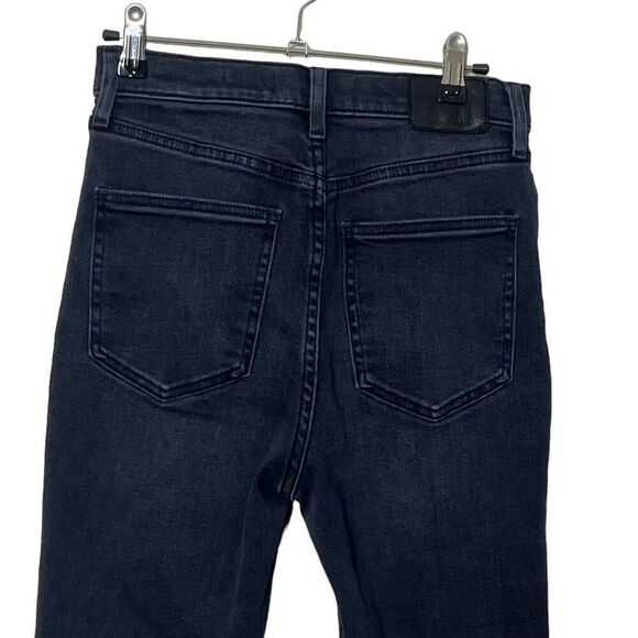 Aritzia Denim Forum The Lola Jeans Women’s Size 27 Black Washed High Rise Skinny - Picture 6 of 13